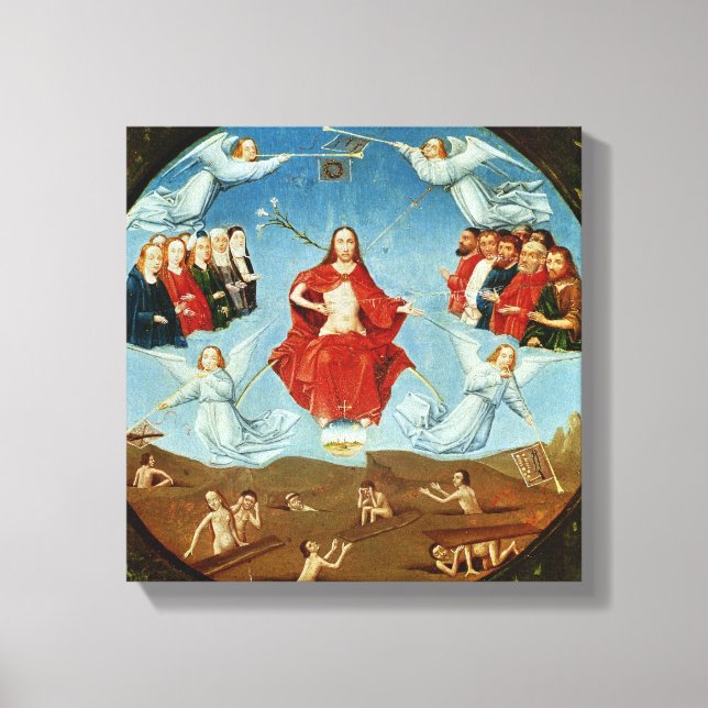 Lienzo La sentencia (Anverso)