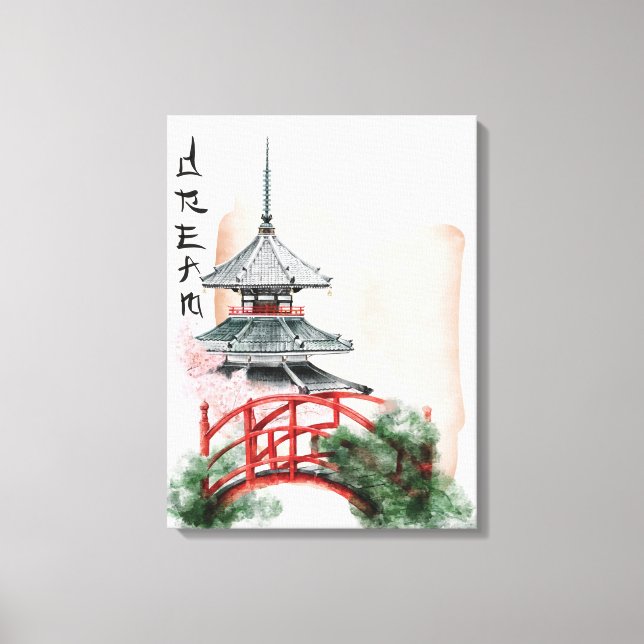 Lienzo La Serie Okinawa Diseño 10   (Anverso)