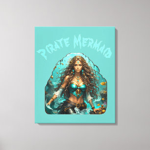 Lienzo La sirena pirata Lady Thunder_Cove