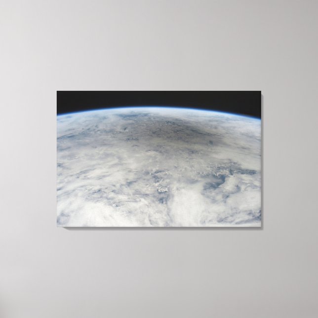 Lienzo La Sombra De La Luna Está En El Pacífico Norte. (Anverso)