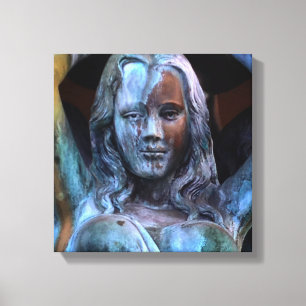 Lienzo La suerte de la señora