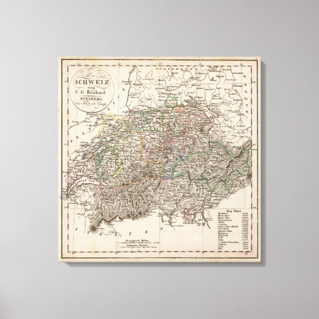 Lienzo la Suiza (Anverso)