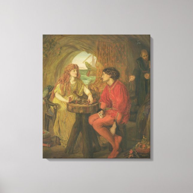 Lienzo La Tentación (Anverso)