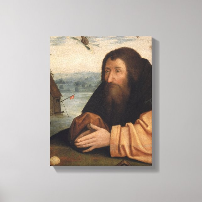 Lienzo La tentación de San Antonio (Anverso)