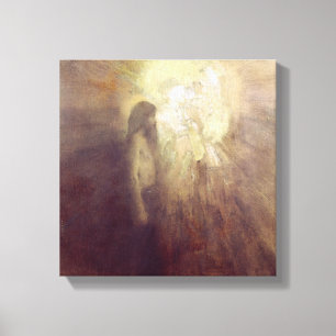 Lienzo La tentación de St Anthony, 1883