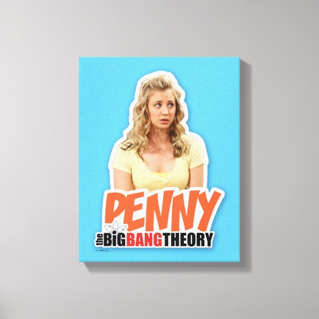 Lienzo La teoría del Big Bang | Penny (Anverso)