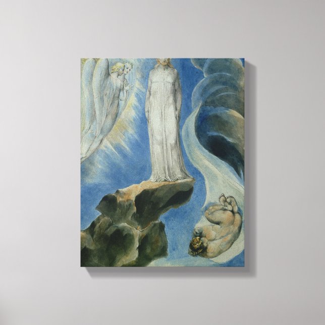 Lienzo La tercera tentación (Anverso)