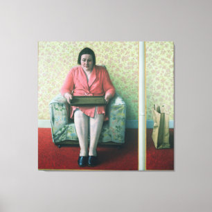 Lienzo La tienda manchó 1977