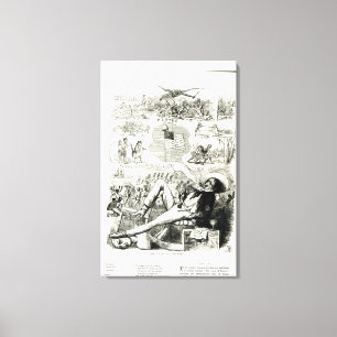 Lienzo La tierra de la libertad'