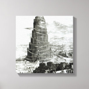 Lienzo La Torre de Babel, 1679