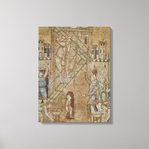 Lienzo La Torre de Babel, del Atrio