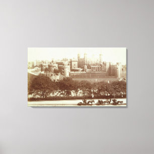 Lienzo La torre de Londres (foto de la sepia)