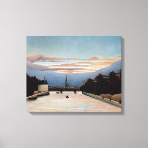 Lienzo La Torre Eiffel   Henri Rousseau