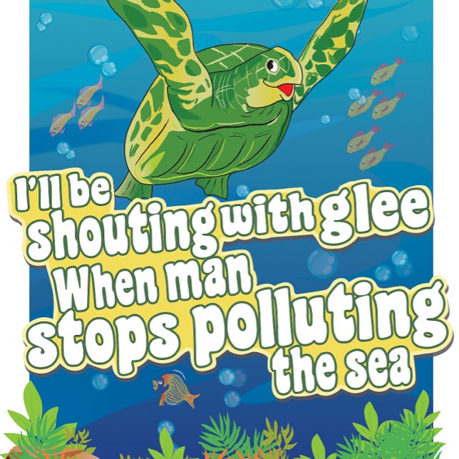 Lienzo La tortuga dice... 'Voy a gritar en regocijo' (Subido por el creador)