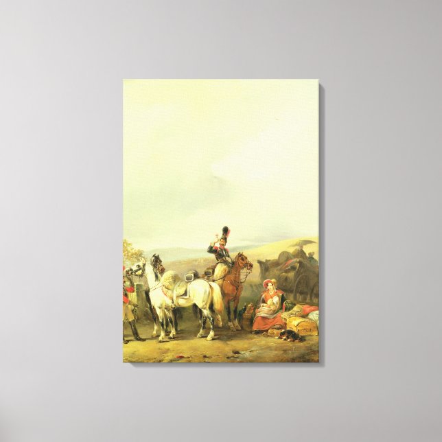 Lienzo La tostada (Anverso)