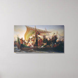 Lienzo La travesía del Bosphorus