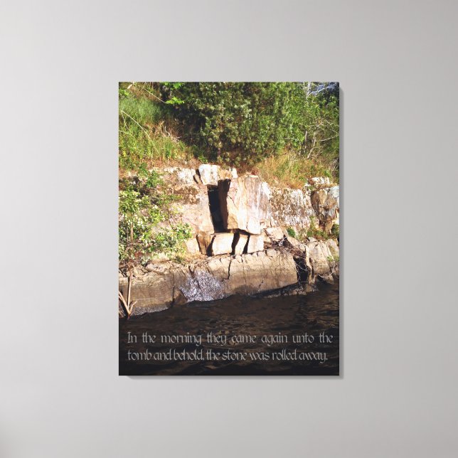 Lienzo La tumba de Jesús (Anverso)