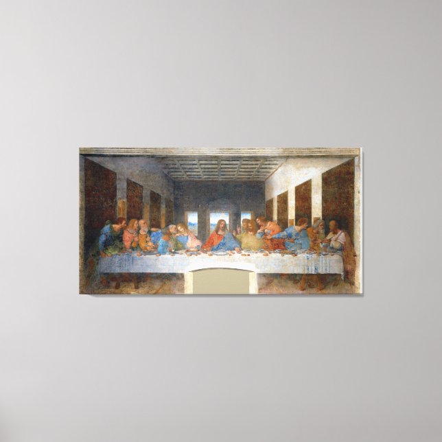 Lienzo La última cena (Anverso)