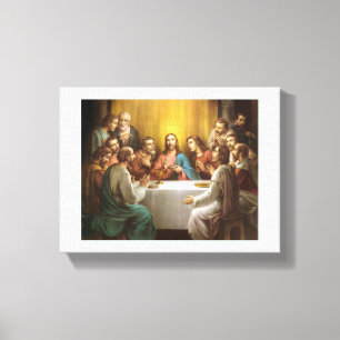Lienzo la última cena