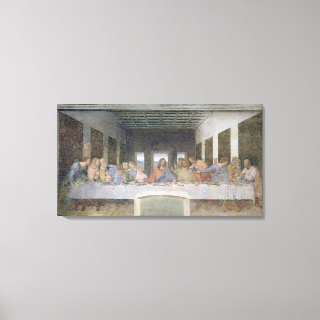 Lienzo La última cena, 1495-97 2 (Anverso)