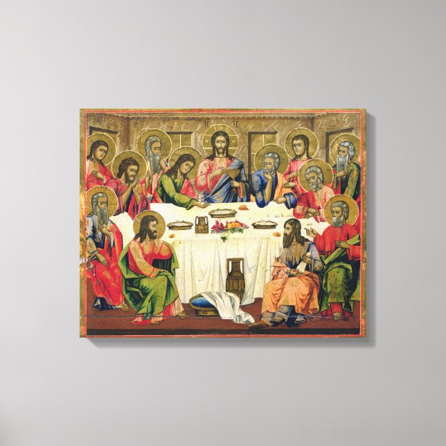 Lienzo La última cena 5 (Anverso)
