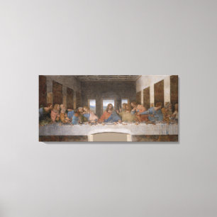 Lienzo La última cena de Leonardo Da Vinci