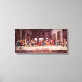 Lienzo La última cena de Leonardo da Vinci