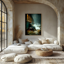 Lienzo La última estación de la memoria