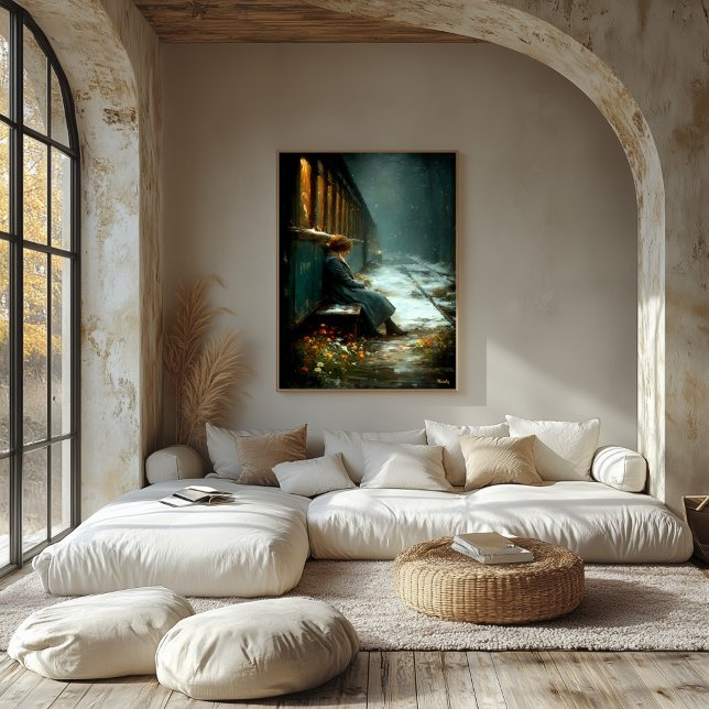 Lienzo La última estación de memoria (Subido por el creador)