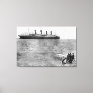 Lienzo La última foto del Titanic