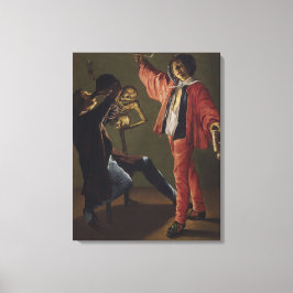 Lienzo La última gota de cerveza antes de que termine el 