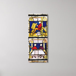 Lienzo La ventana del comerciante del paño