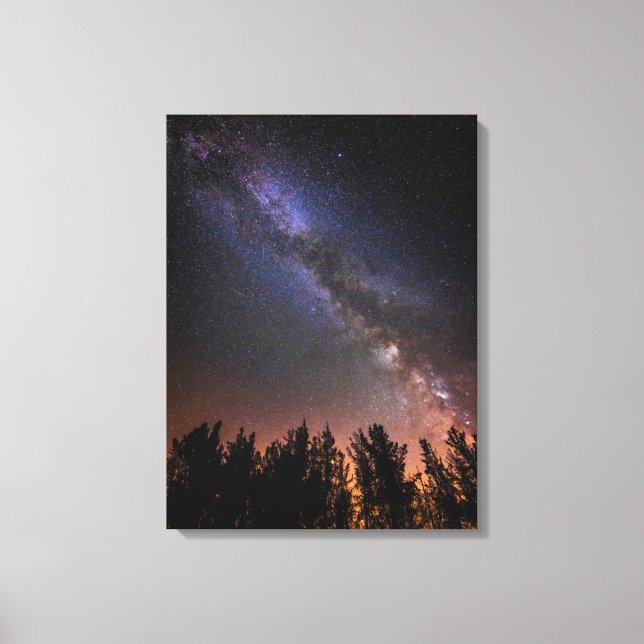 Lienzo La Vía Láctea | Rosa Valley, California (Anverso)