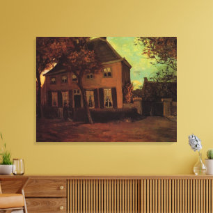 Lienzo La vicaría en Nuenen por Vincent van Gogh
