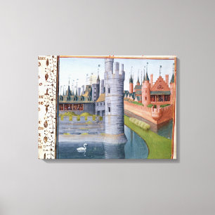 Lienzo La vida de Louis II 'el Stammerer