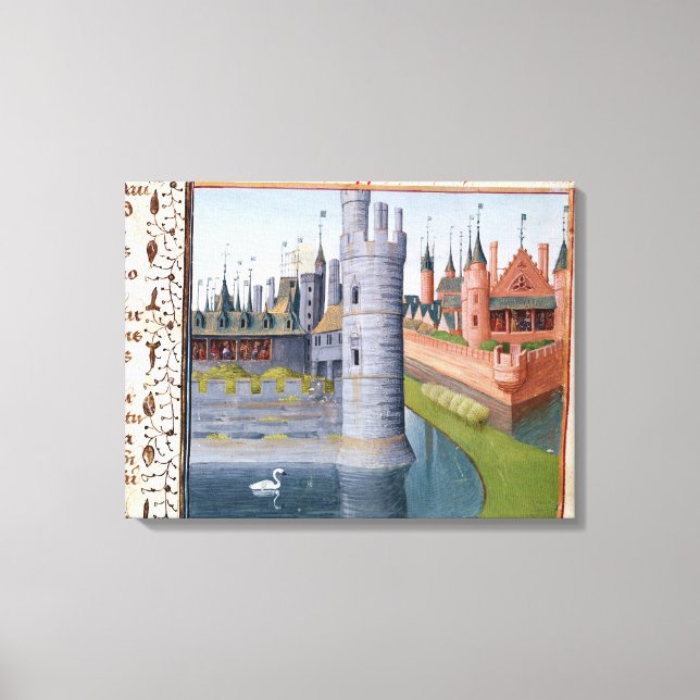 Lienzo La vida de Luis II "El Stammerer" (Anverso)