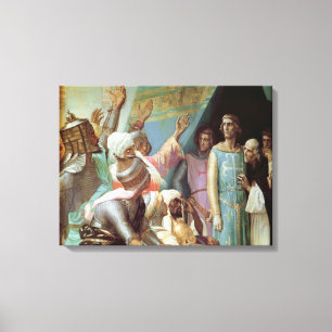 Lienzo La vida de St. Louis