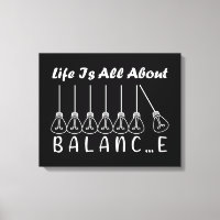La vida se trata de inspiración de equilibrio y mo