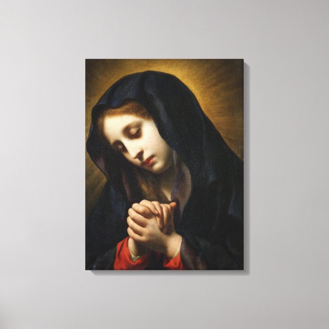 Lienzo La Virgen de la Anunciación, c.1653-55 (Anverso)