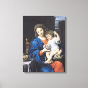 Lienzo La Virgen de las uvas, 1640-50
