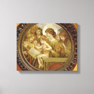 Lienzo La Virgen de los Ángeles