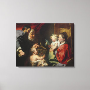 Lienzo La Virgen y el Niño