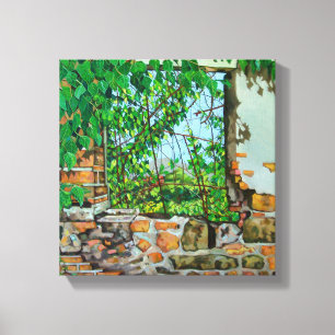 Lienzo La visión de los lagartos 2008