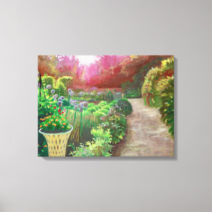 Lienzo La víspera de pleno verano 2013