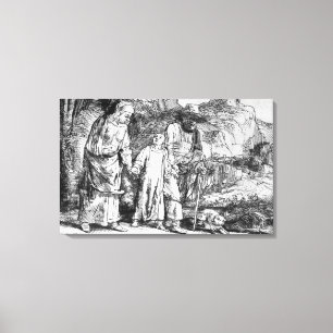 Lienzo La vuelta de Egipto, o Jesucristo