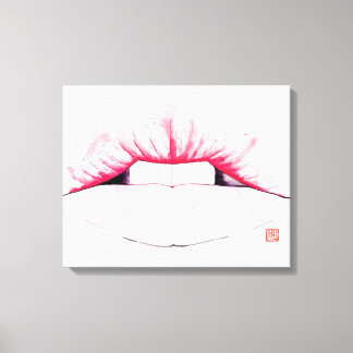 Lienzo Labios