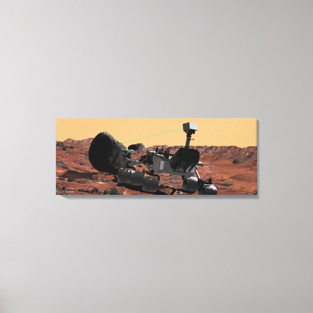 Lienzo Laboratorio Científico Mars (Anverso)