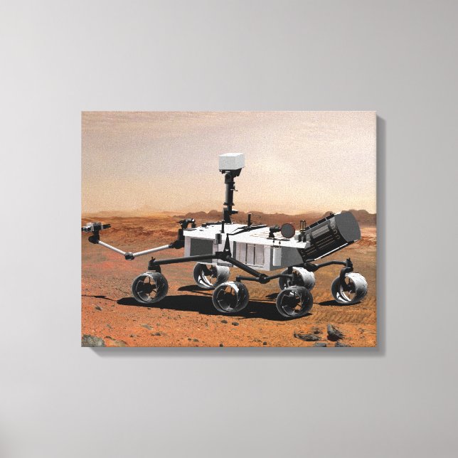 Lienzo Laboratorio Científico Mars 2 (Anverso)