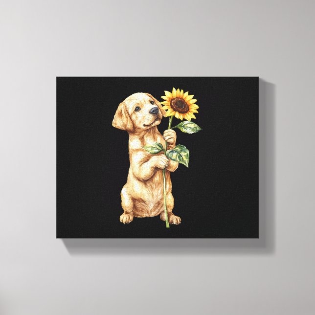 Lienzo Labrador Retriever (Anverso)