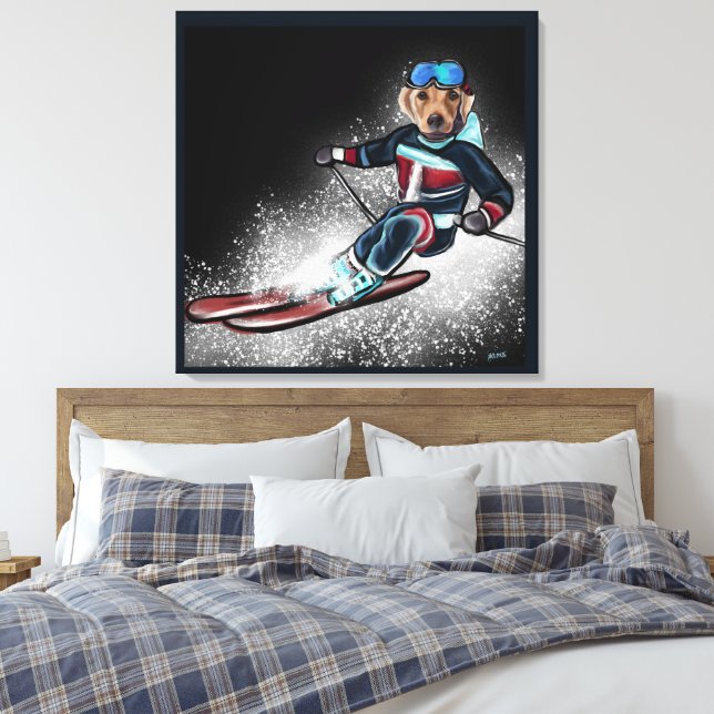 LIENZO LABRADOR RETRIEVER  (Insitu(Dormitorio))